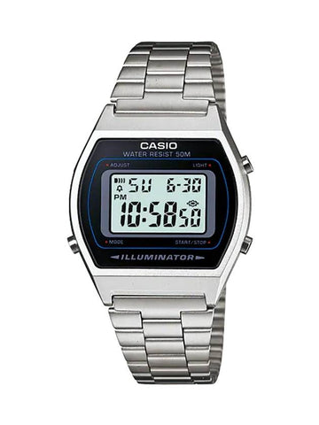 Vintage Retro Design Watch Silver - CASIO - BALAAN 1