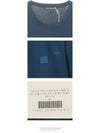 Nash Face Short Sleeve T-Shirt Midnight Blue - ACNE STUDIOS - BALAAN 6