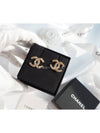 CC logo stud earrings gold - CHANEL - BALAAN 4