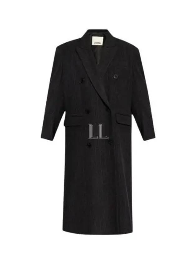 Lexana Trench Coat Navy - ISABEL MARANT - BALAAN 2