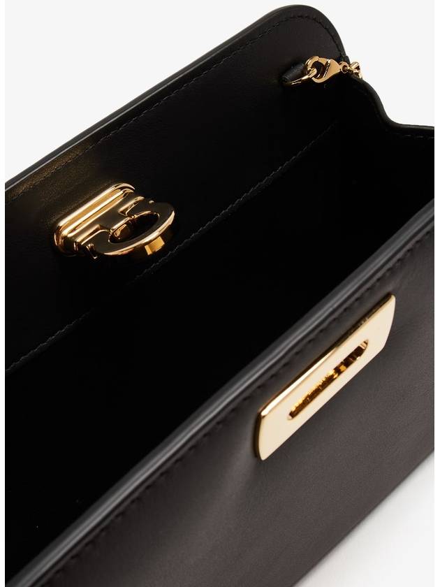 Diana Small Clutch Bag Black - SALVATORE FERRAGAMO - BALAAN 6