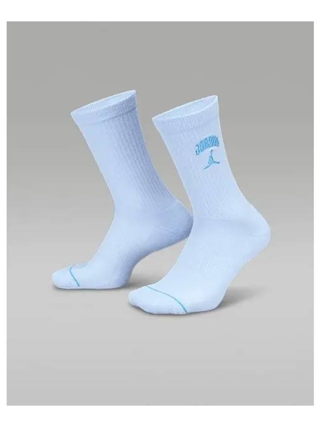 Jordan Everyday Crew Socks Hydrogen Blue - NIKE - BALAAN 2