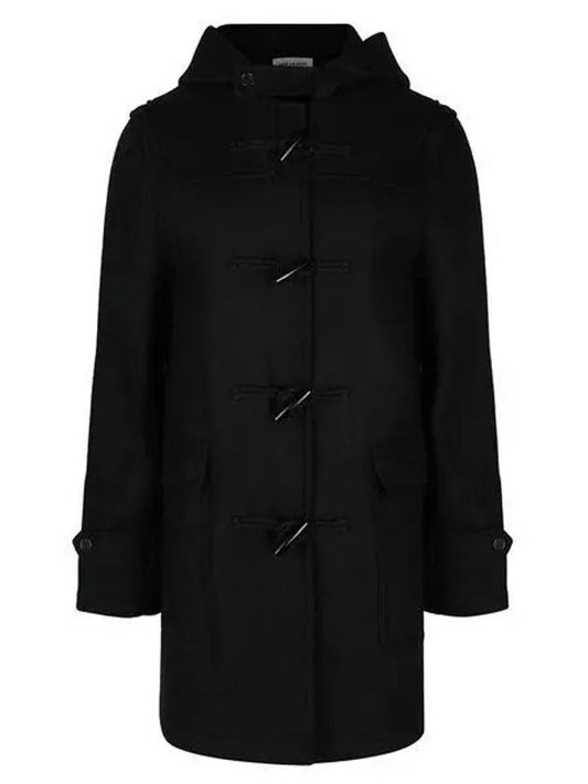 Tteokbokki Duffel Coat Black - SAINT LAURENT - BALAAN 2