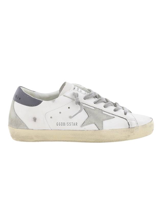 Superstar Leather Low Top Sneakers Grey White - GOLDEN GOOSE - BALAAN 1