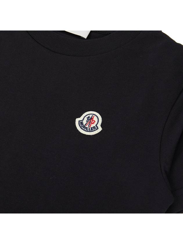 Kids short sleeve t shirt 8C00007 83907 999 12A14A Adults can wear - MONCLER - BALAAN 4