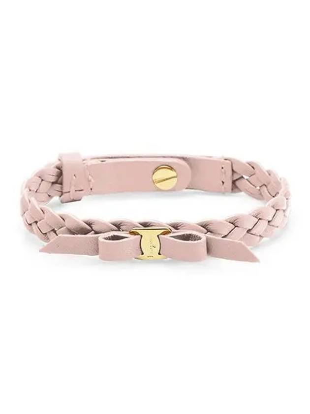 Vara Bow Leather Bracelet Macaron - SALVATORE FERRAGAMO - BALAAN 2