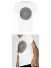 Lenticular Logo Short Sleeve T-Shirt White - STONE ISLAND - BALAAN 5