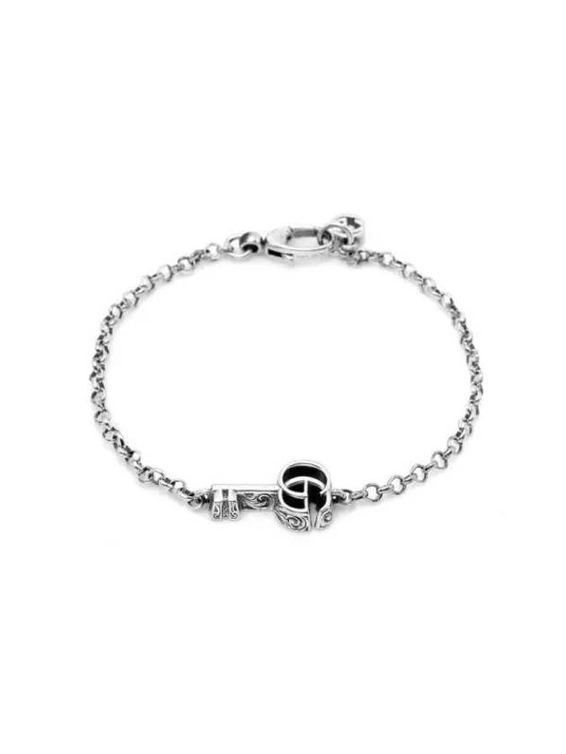 GG Mamont Key Charm Bracelet Silver YBA632207001 - GUCCI - BALAAN 3