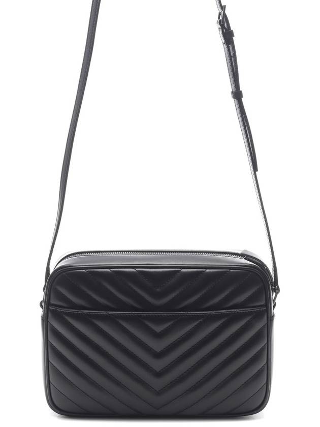 Roux Quilted Cross Bag Black - SAINT LAURENT - BALAAN 5