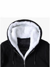 Classic Bunny 3 White Lining Zip Up Hoodie Black - MOOSE KNUCKLES - BALAAN 5