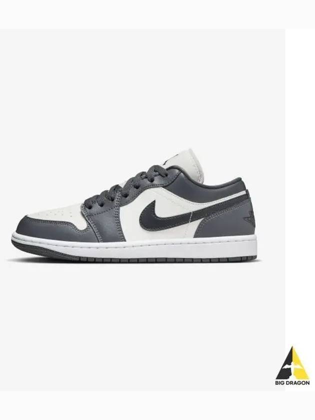 Air Jordan 1 Low W Dark Gray White Off Noir DC0774 102 - NIKE - BALAAN 1