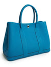 Garden Party 30 Tote Bag Blue - HERMES - BALAAN 4