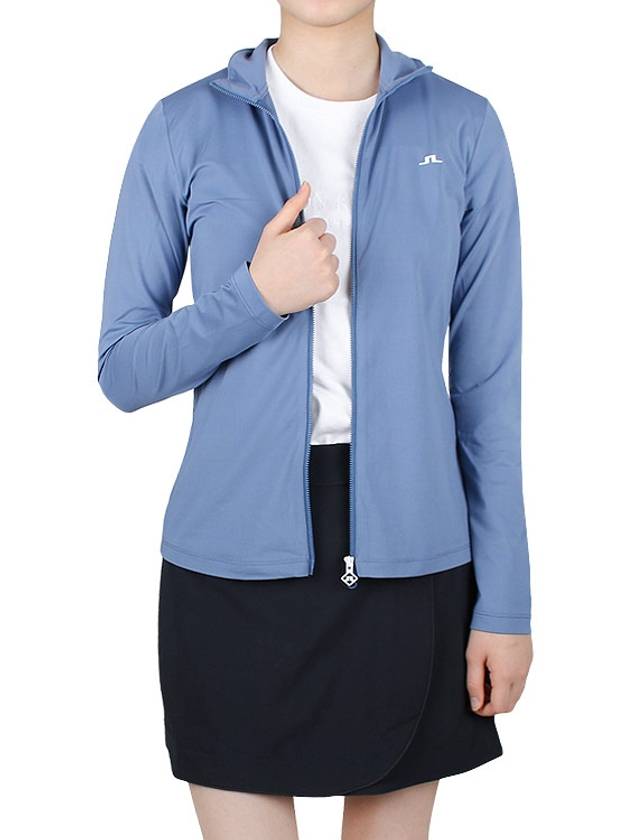 Stina Mid Layer Jacket Blue - J.LINDEBERG - BALAAN 4