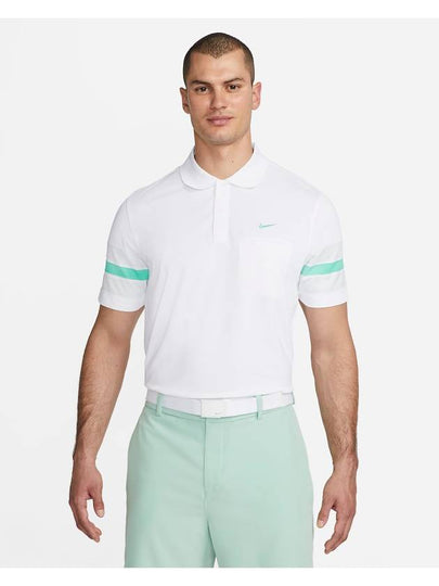 Men's Dri Fit Unscripted Polo Shirt White - NIKE - BALAAN 2