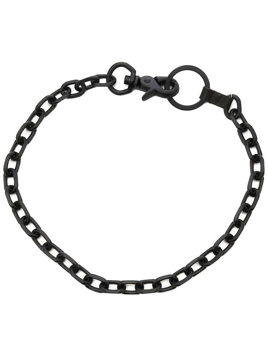 Radon Keychain Metal Necklace Black - OUR LEGACY - BALAAN.