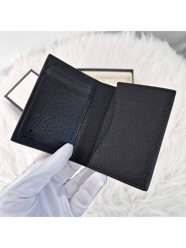 GG Marmont card holder business black - GUCCI - BALAAN 4