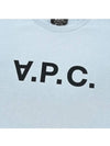 VPC Logo Crew Neck Sweatshirt Light Blue - A.P.C. - BALAAN 4