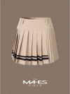 Skirt Shorts Orange Label Line Multi-pleated Skirt GKW9145 - MAHES - BALAAN 1