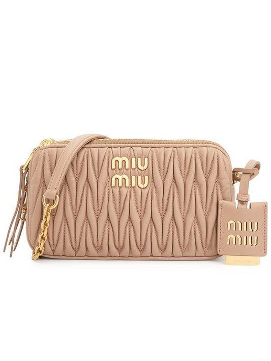 Materasse Nappa Leather Mini Bag Cameo - MIU MIU - BALAAN 2