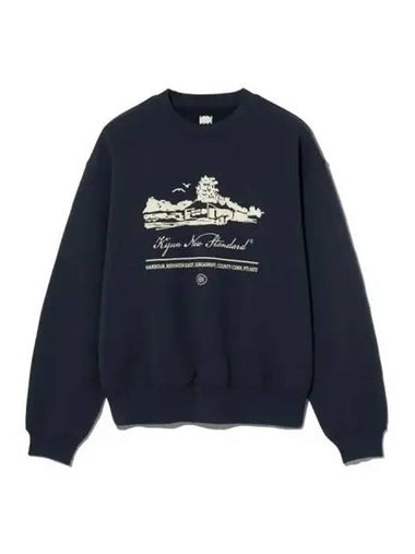 Hotel Pullover Unisex Navy - KIJUN - BALAAN 1