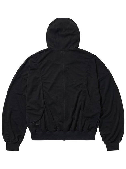 GRZ TYPE ST ZIP UP HOODIE BLACK - LIBERE - BALAAN 2