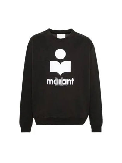 Mikoy Logo Print Sweatshirt Black - ISABEL MARANT - BALAAN 2