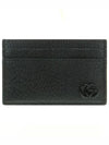 GG Marmont Card Wallet Black - GUCCI - BALAAN 2