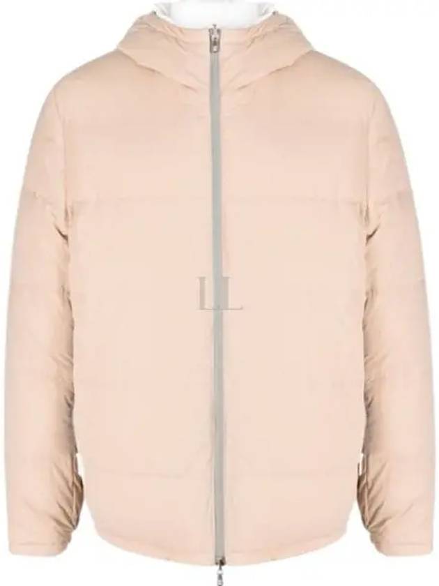 Two-Way Zip-Up High Neck Padding Beige - BRUNELLO CUCINELLI - BALAAN 2