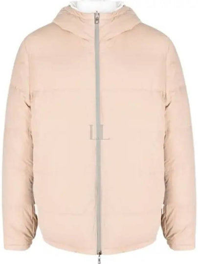 Two-Way Zip-Up High Neck Padding Beige - BRUNELLO CUCINELLI - BALAAN 2