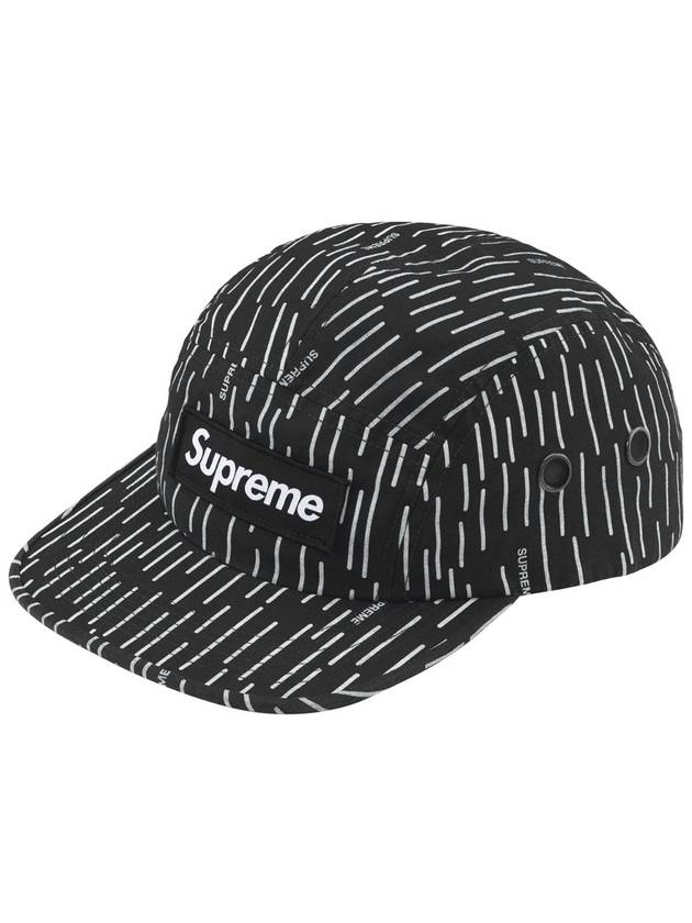 Military Camp Cap Black Raindrop - SUPREME - BALAAN 1