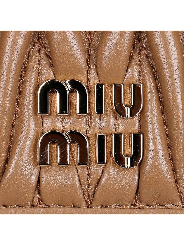 24 F W MATELASSE Leather Small Wallet 5MV2042FPPF098L B0271176539 - MIU MIU - BALAAN 7