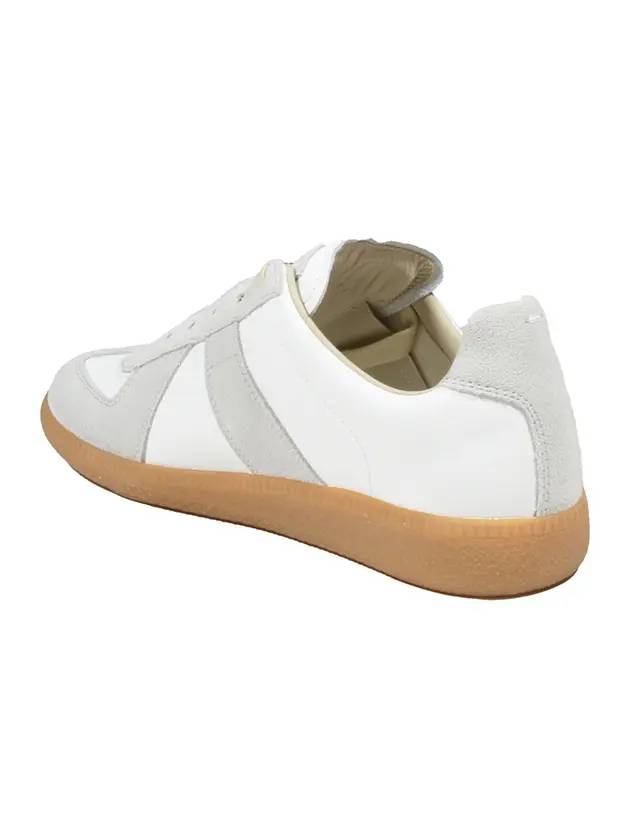 Replica Calfskin Low Top Sneakers White - MAISON MARGIELA - BALAAN 4