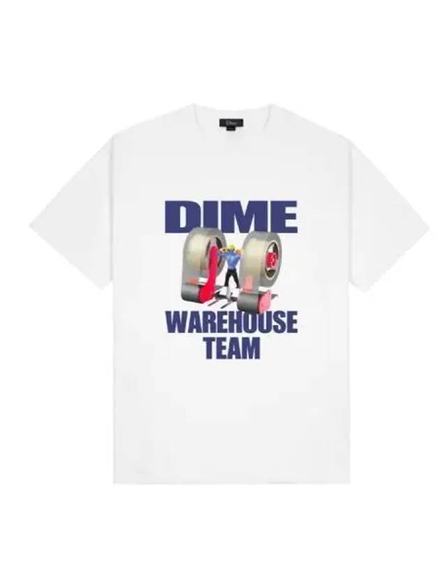 Axel short sleeve t shirt white - DIME - BALAAN 1