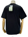 logo short sleeve t-shirt black - BURBERRY - BALAAN 4