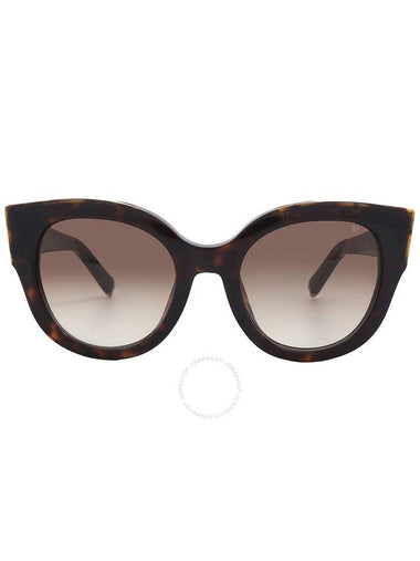 Philipp Plein Brown Gradient Cat Eye Ladies Sunglasses SPP026S 0722 53 - PHILIPP PLEIN - BALAAN 1