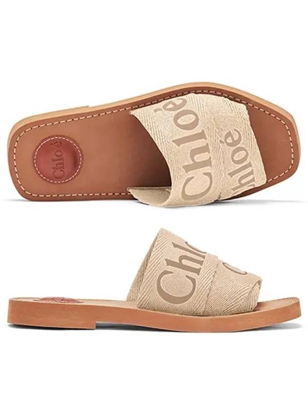 Woody Flat Mules Blush Beige - CHLOE - BALAAN 2