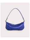 Amira Grain Leather Shoulder Bag Ultra Violet - BY FAR - BALAAN 2