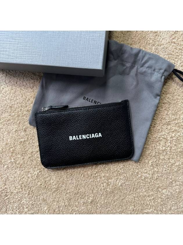 Cash Large Long Coin Card Wallet Black - BALENCIAGA - BALAAN 2