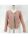 CC logo button tweed jacket - CHANEL - BALAAN 3