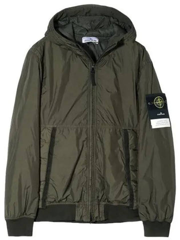 Crinkle Labs Recycled Nylon Primaloft Hooded Blouson Men s Padded Jumper - STONE ISLAND - BALAAN 1