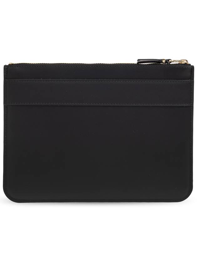 Comme Des Garçons Leather Pouch, Women's, Black - COMME DES GARCONS - BALAAN 3