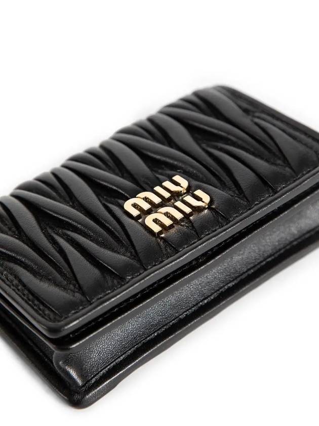 5MC1222FPPF0002 Matelasse Nappa Wallet MiuMiu - MIU MIU - BALAAN 4