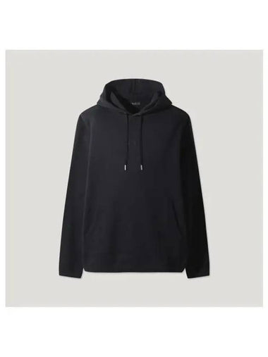 MARCELLO Washed Hooded Pullover Jersey Sweatshirt BLACK - IRO - BALAAN 1