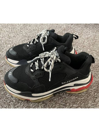 Triple S Multi Bread Black Red 43 280 - BALENCIAGA - BALAAN 1