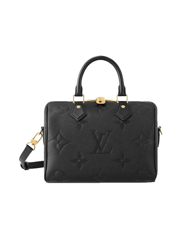 Speedy Bandouliere 25 Monogram Tote Bag Black - LOUIS VUITTON - BALAAN 2