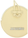 Le Pitchou Circle Neck Coin Purse Beige - JACQUEMUS - BALAAN 5