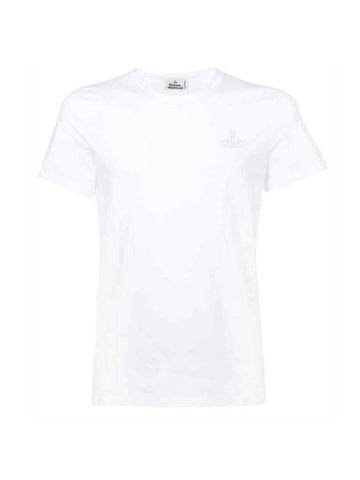 Logo 2 Pack Short Sleeve T-Shirt White - VIVIENNE WESTWOOD - BALAAN 1