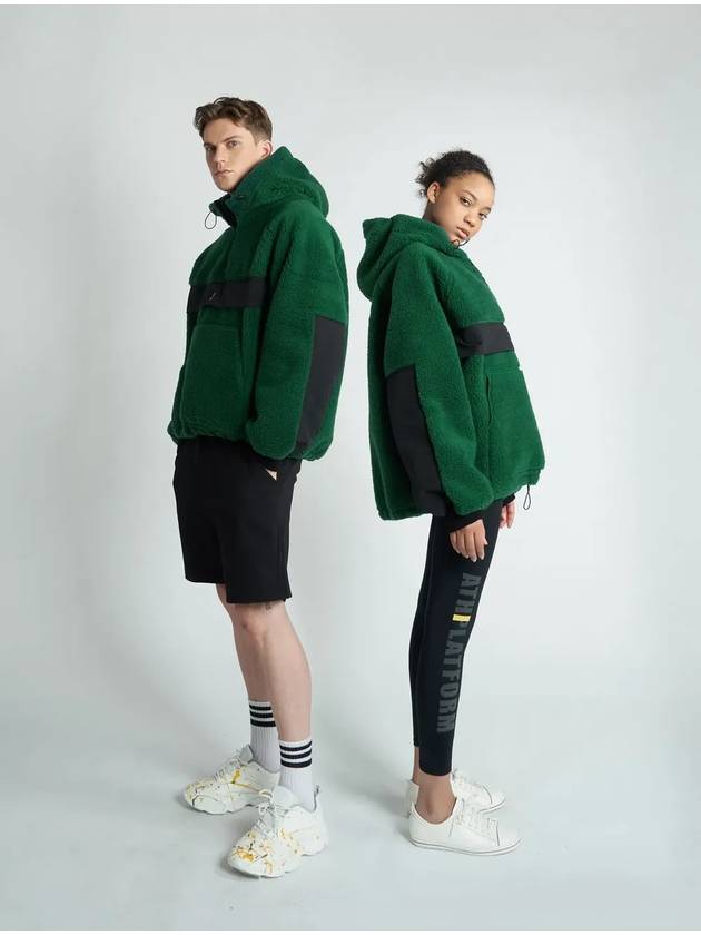 Shearing Anorak Green - ATHPLATFORM - BALAAN 2