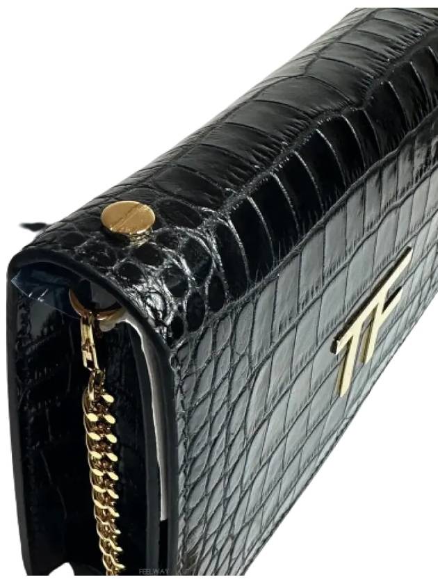 Crocker Cross Bag Black - TOM FORD - BALAAN 4