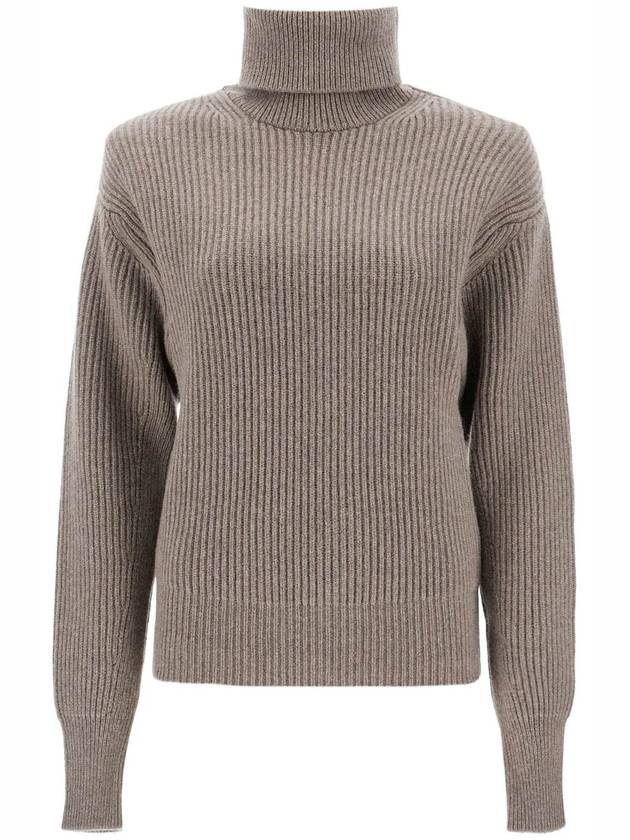 Women s Long Sleeve Turtleneck Gray - STELLA MCCARTNEY - BALAAN 1